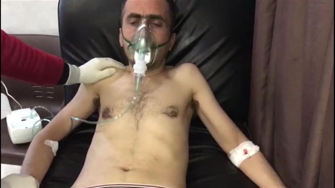 Μάσκες οξυγόνου - πρώτες βοήθειες - Αφρίν - Συρία