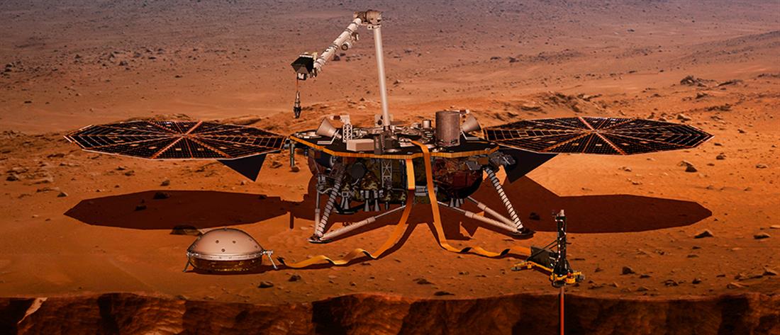 AP - InSight - NASA - ρομποτικός σεισμολόγος - Άρης