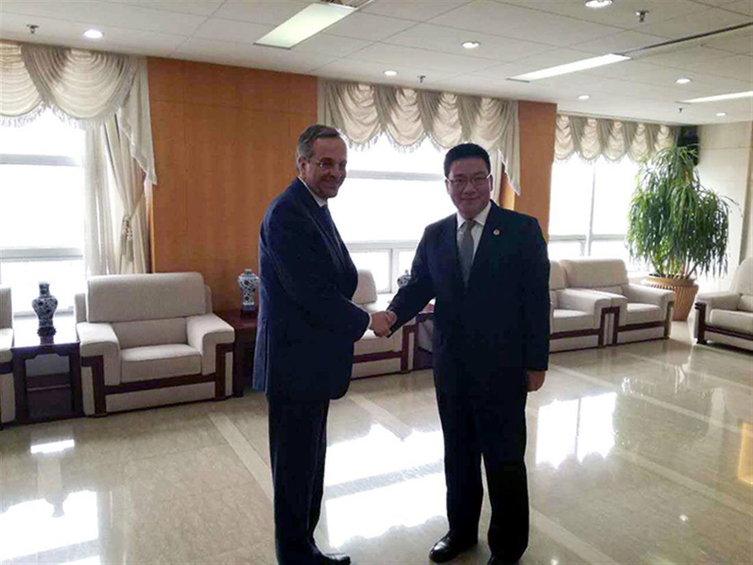 Αντώνης Σαμαράς - επίσκεψη - Κίνα - συναντήσεις