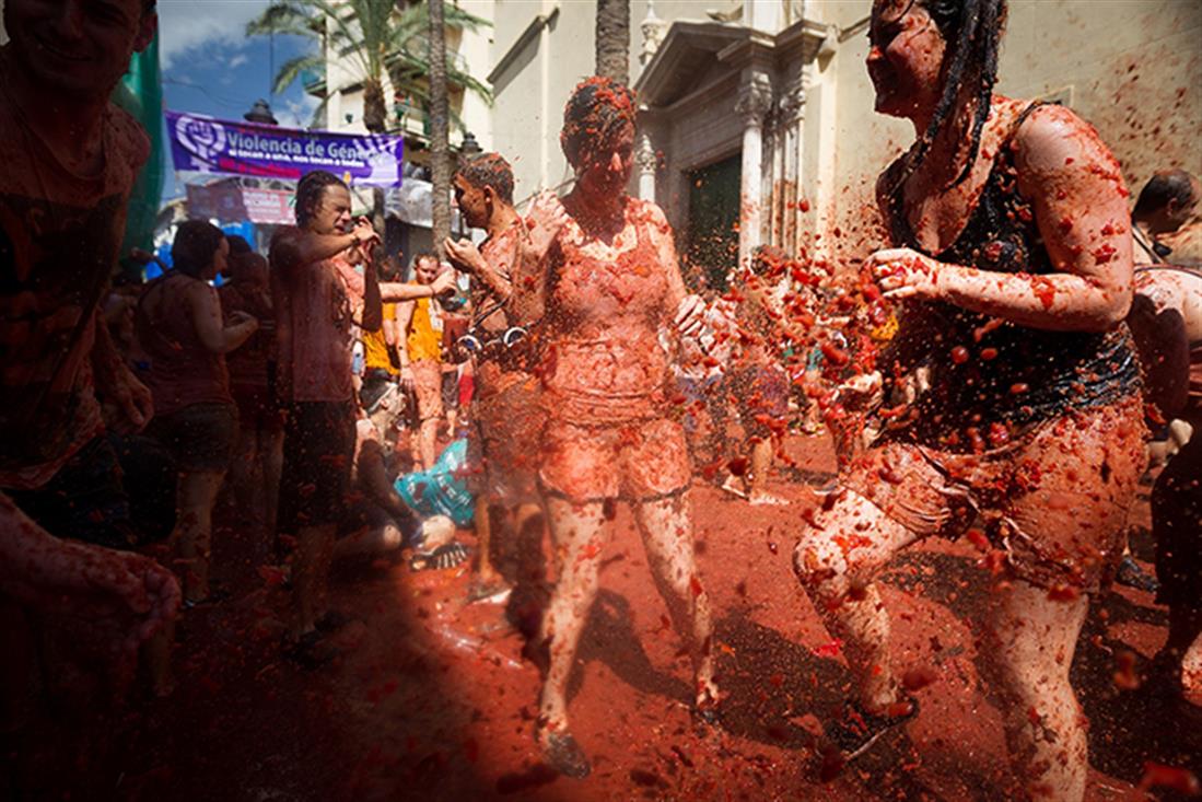 Φεστιβάλ Ντομάτας 2015 - Ισπανία - la Tomatina