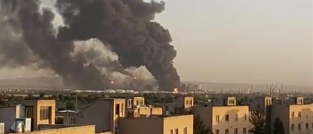 Ιράν: Φωτιά σε διυλιστήριο της Τεχεράνης (βίντεο)