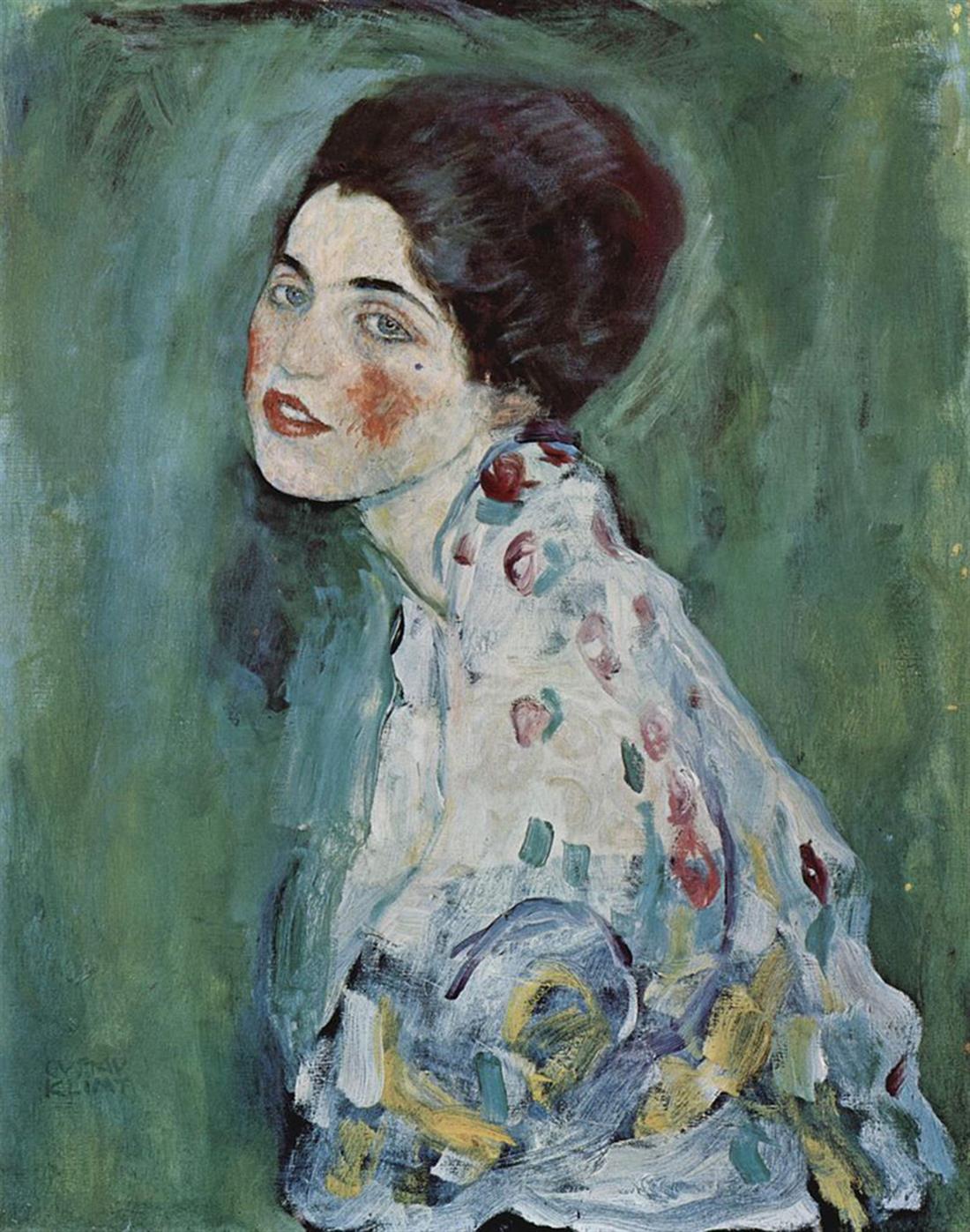 Γκούσταβ Κλιμτ - Πίνακας - Προσωπογραφία μίας Κυρίας