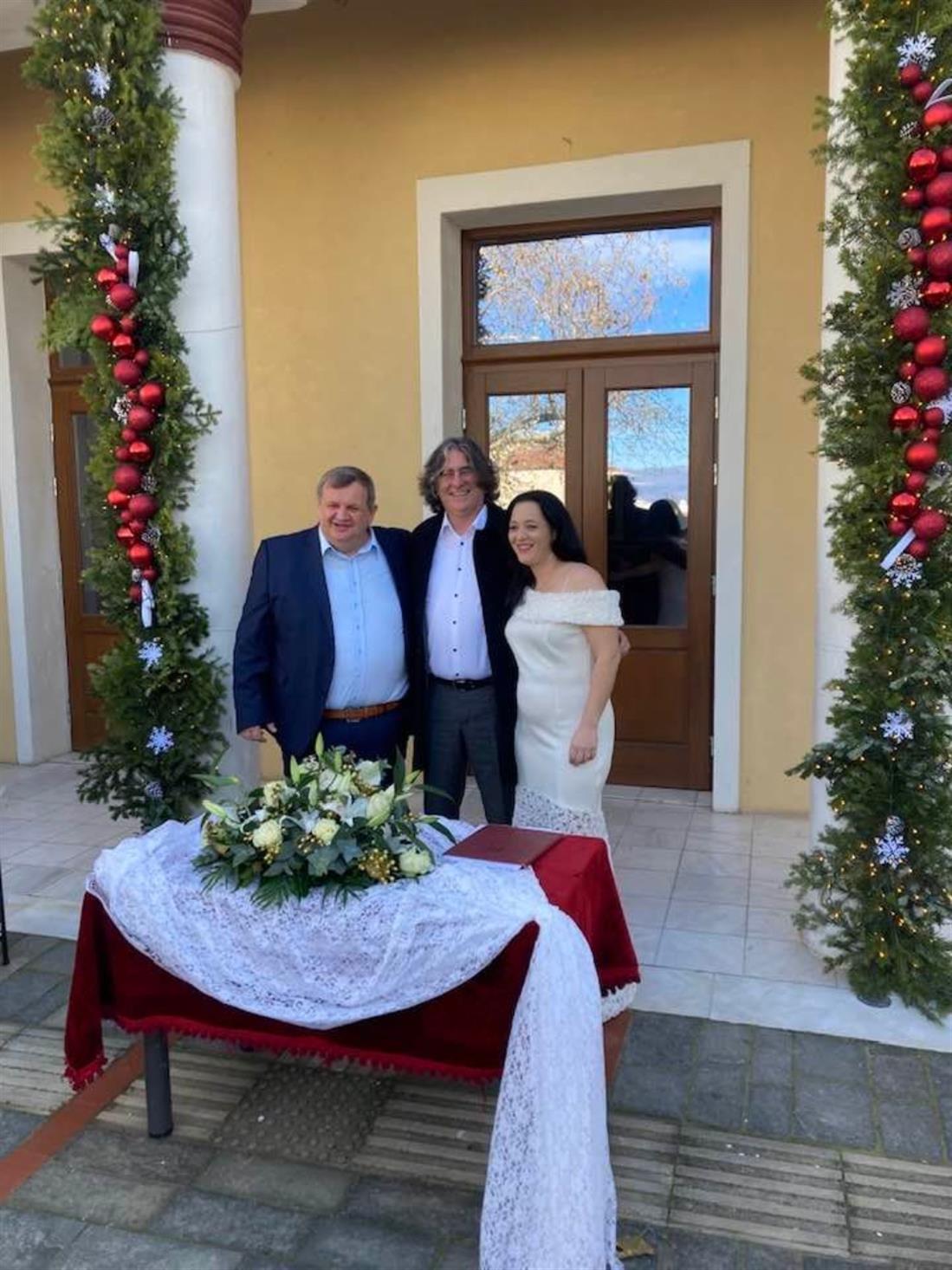 Σέρβια - Κοζάνη - γάμος - Αντιδήμαρχοι