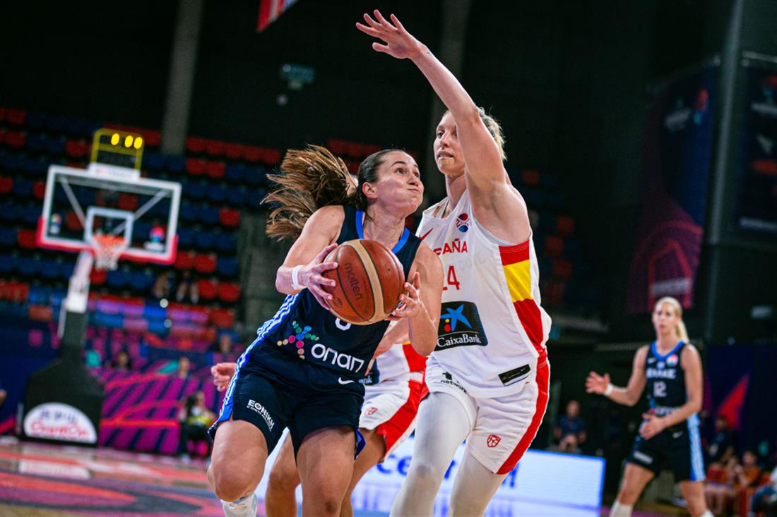 Εθνική Μπάσκετ Γυναικών - Ευρωμπάσκετ - Ισπανία