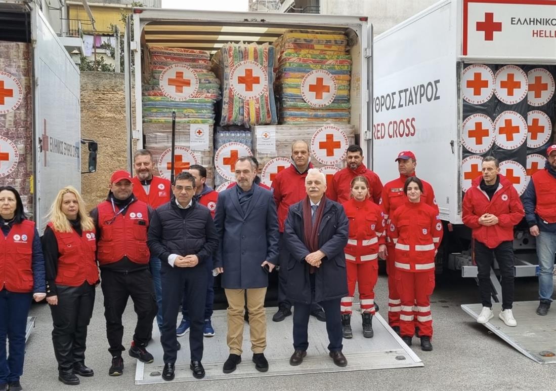 Ελληνικός Ερυθρός Σταυρός - Τουρκία - σεισμός