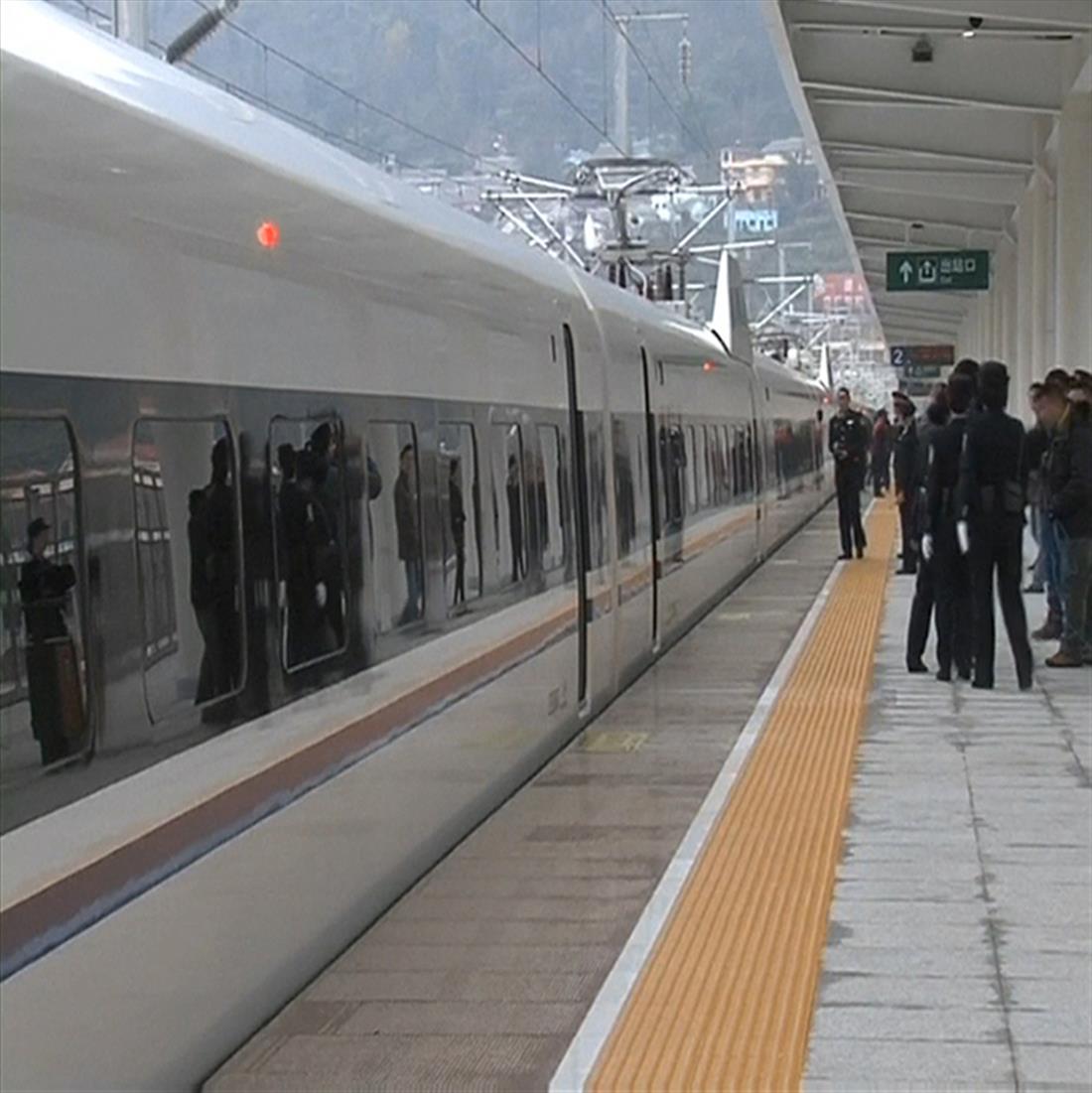 Τρένο - υψηλή ταχύτητα - Κίνα - σιδηροδρομικές γραμμές