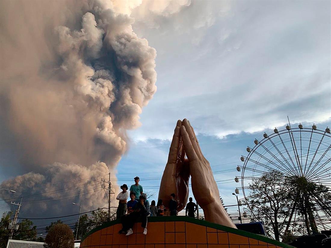 Έκρηξη - ηφαιστειο Ταάλ - Φιλιππίνες