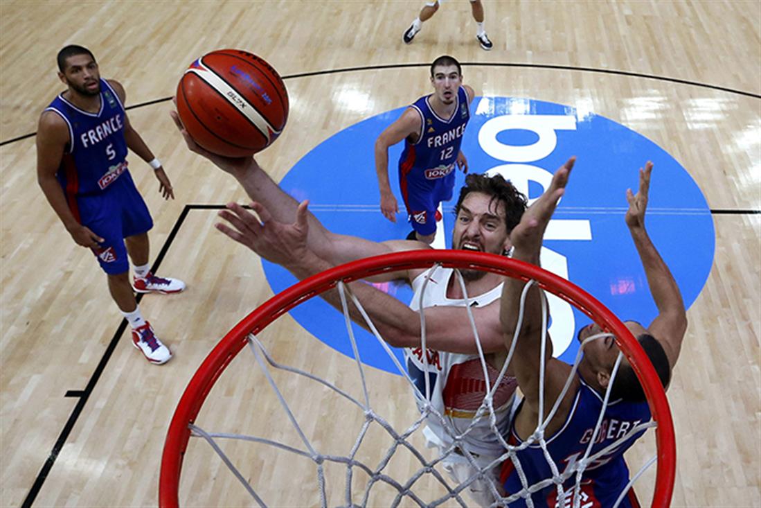 Πάου Γκασόλ - Pau Gasol - eurobasket - Ισπανία - Γαλλία