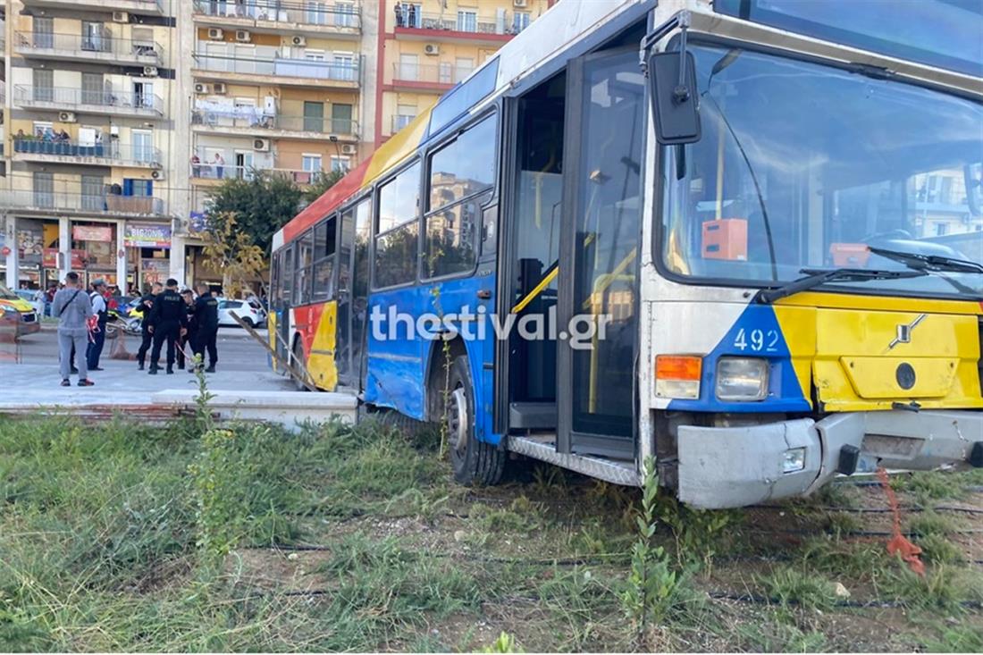 Θεσσαλονίκη - τροχαίο δυστύχημα - Λεωφορείο - μηχανάκι - Μοναστηρίου