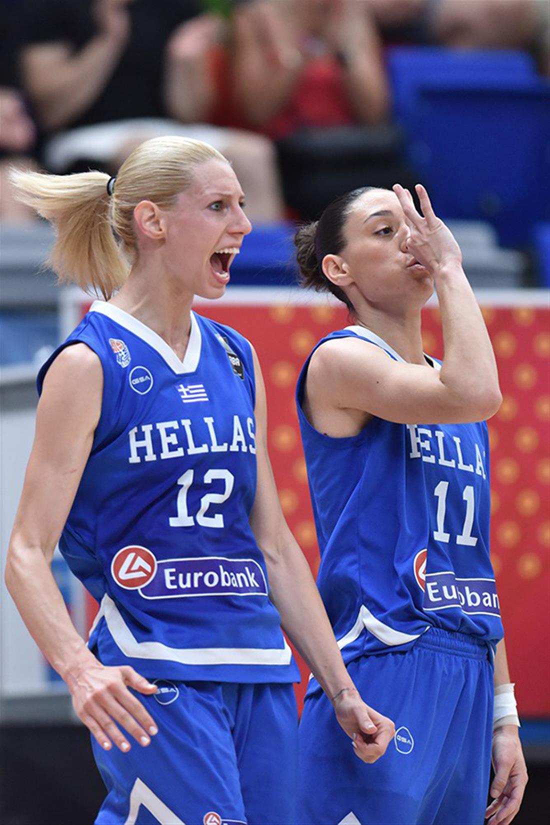 Ρωσία - Ελλάδα - ευρωμπάσκετ γυναικών