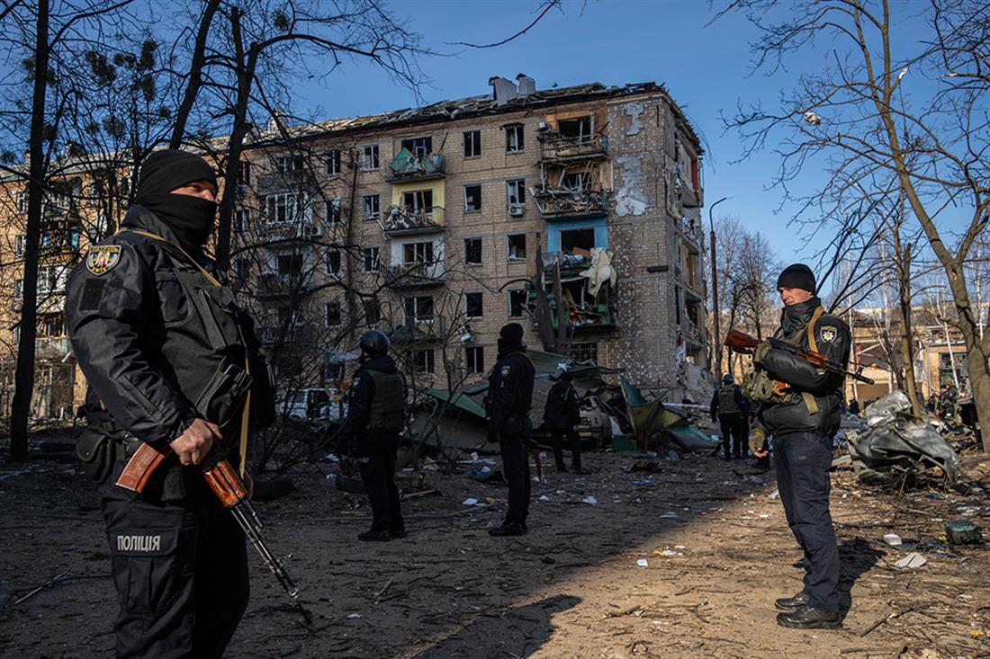 AP - Ουκρανία - Κίεβο - καταστροφές