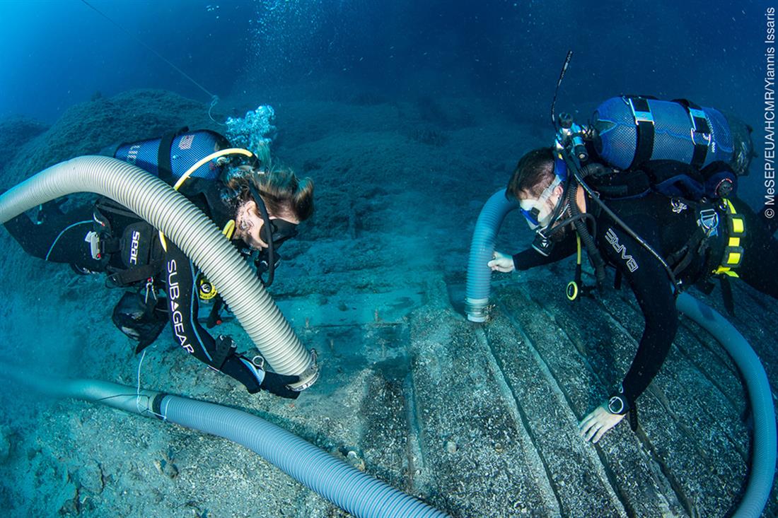 υποβρύχια αρχαιολογική  ανασκαφή - ναυάγιο ΜΕΝΤΩΡ 2019