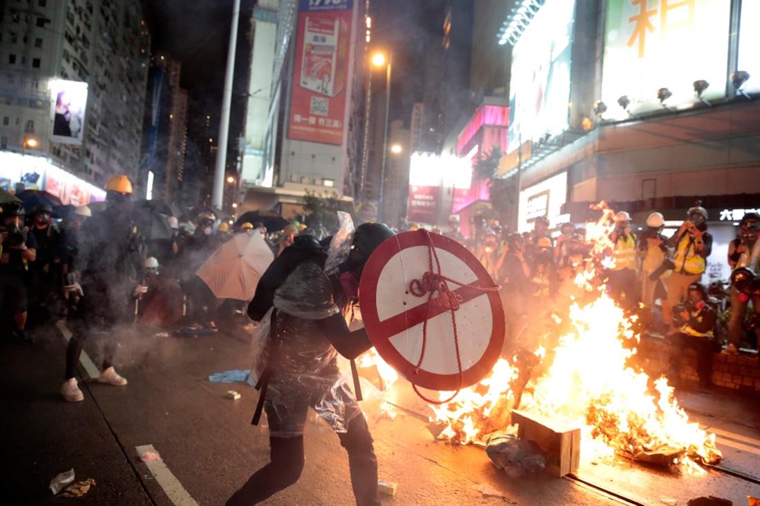 Χονγκ Κονγκ - Διαδηλώσεις - επεισόδια