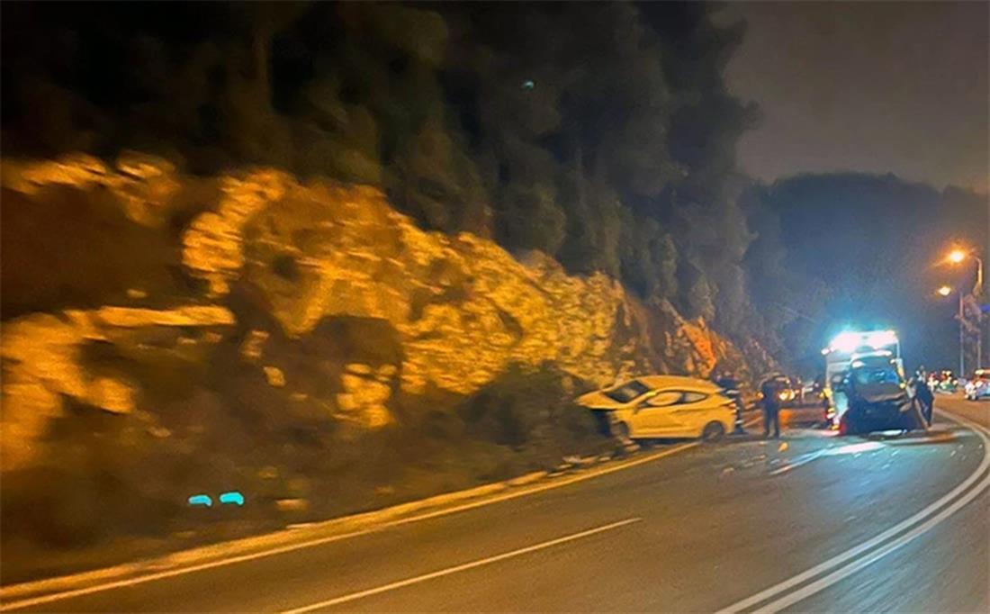 τροχαίο δυστύχημα - Εθνική Οδός Αμφίπολης – Καβάλας