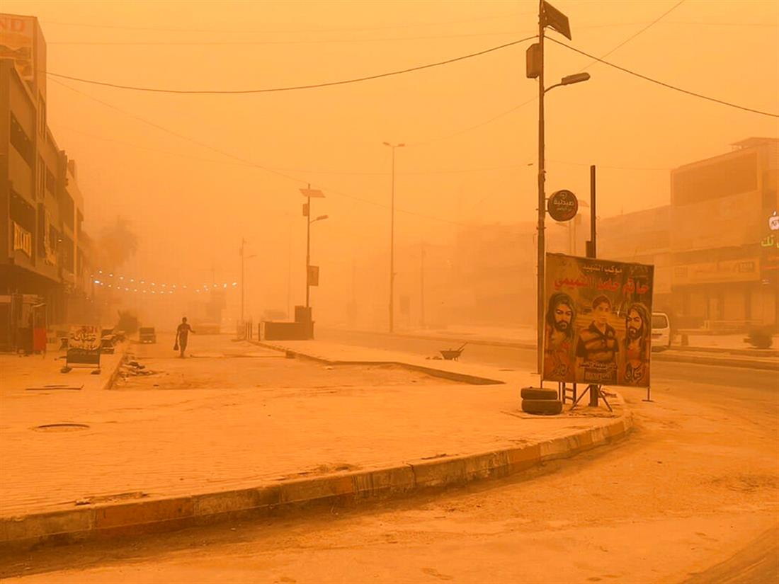 Ιράκ - αμμοθύελλα