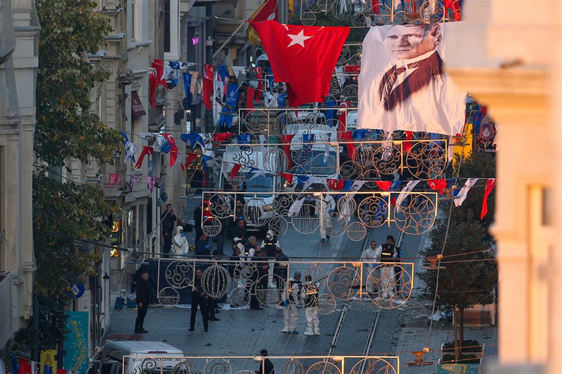 Τουρκία - έκρηξη - πλατεία Ταξίμ