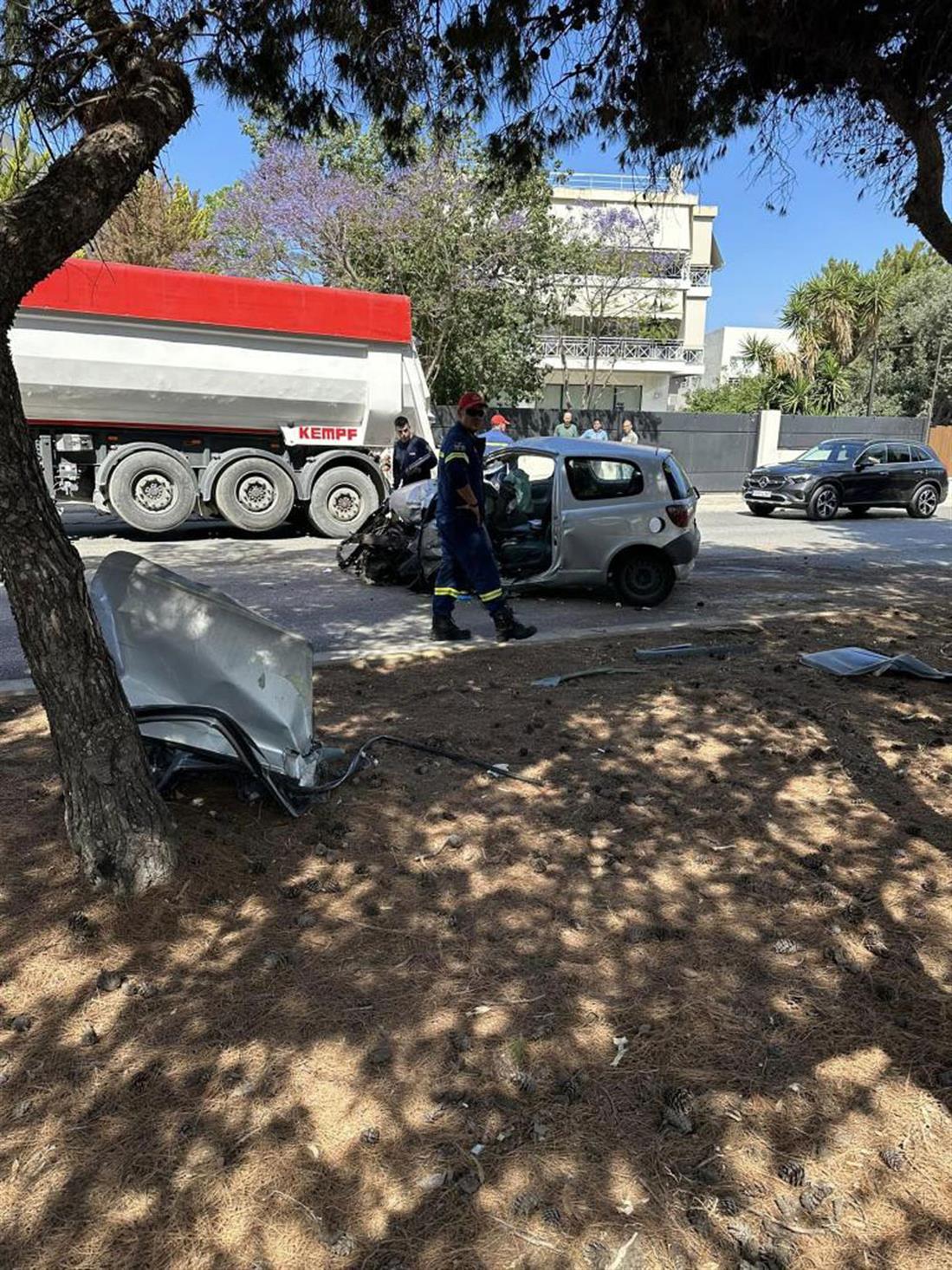 Θανατηφόρο τροχαίο - Καβούρι