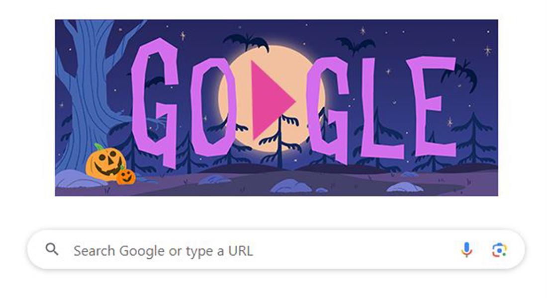 Χάλοουϊν - Halloween - Google Doodle