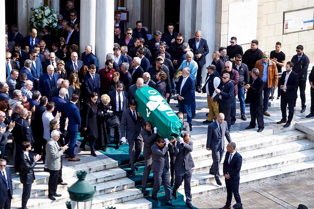 Θανάσης Γιαννακόπουλος - κηδεία