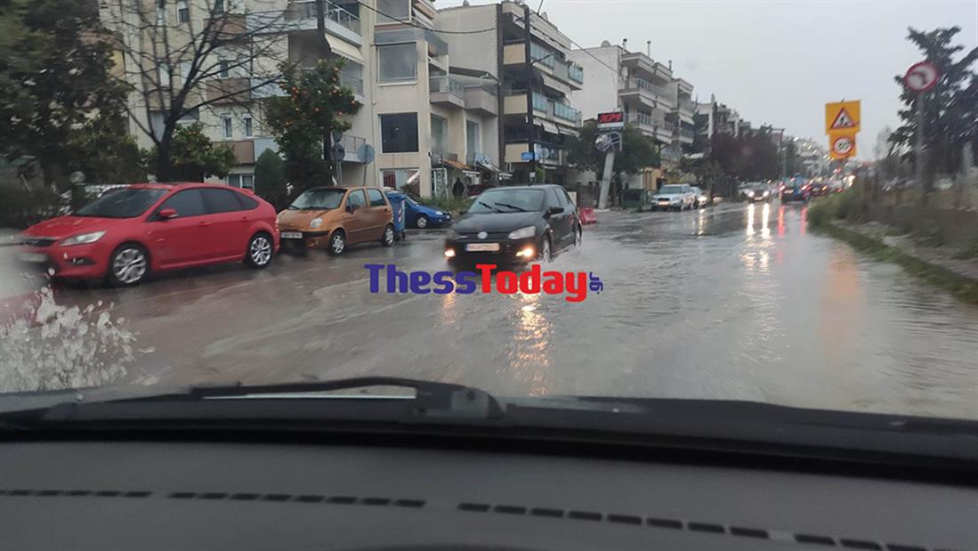 Κακοκαιρία - ILINA - πλημμύρες - Θεσσαλονίκη