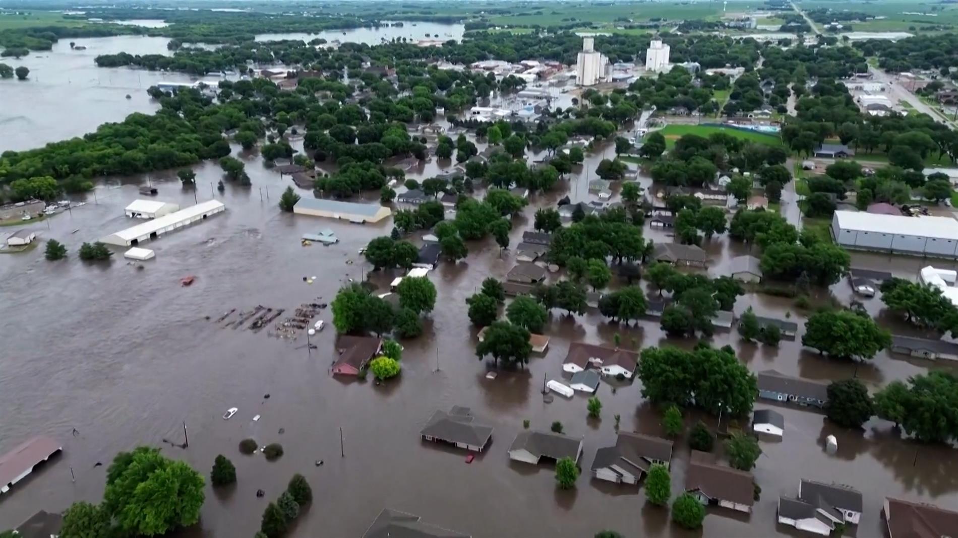ΗΠΑ - Κλιματική Αλλαγή: Μεγάλες πλημμύρες στην πολιτεία Άιοβα