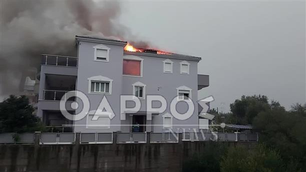 Φωτιά σε κατοικία στην Καλαμάτα