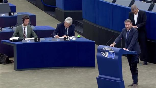 Ομιλία Ανδρουλάκη στο Ευρωπαϊκό Κοινοβούλιο