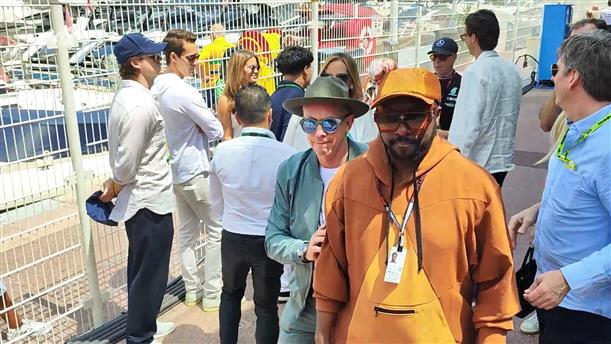 Ο Will.i.am στα paddock