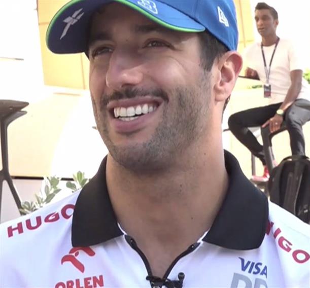 Ο Daniel Ricciardo αποκλειστικά στον ΑΝΤ1/ΑΝΤ1+