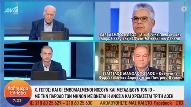 Γώγος - Μανωλόπουλος στο "Καλημέρα Ελλάδα"