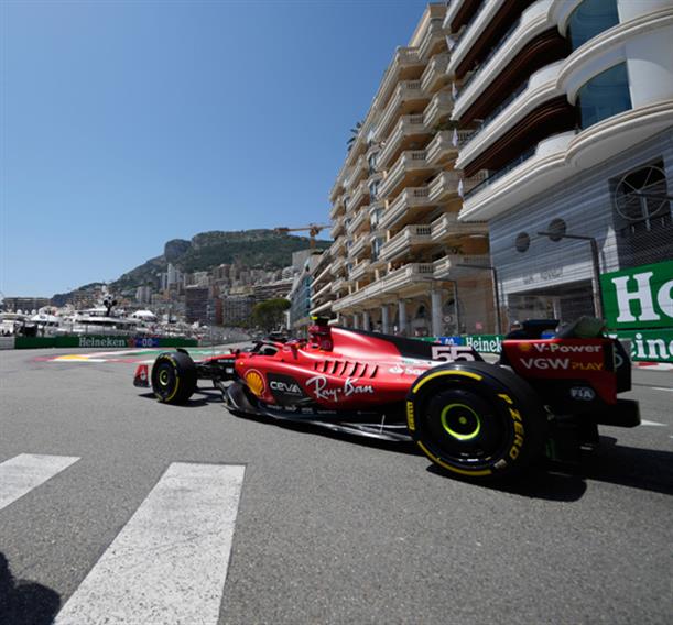 GP Μονακό: Στην κορυφή του FP1 ο Sainz, πίσω του οι Alonso και Hamilton