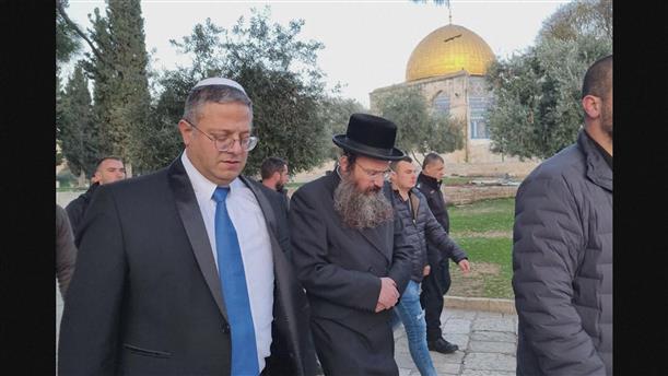 Επίσκεψη του ακροδεξιού Ισραηλινού Ιταμάρ Μπεν Γκβιρ  στο Αλ Άκσα