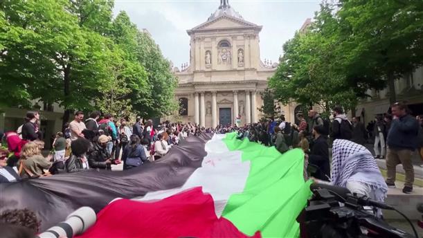 Γαλλία: Κινητοποιήσεις υπέρ της Γάζας στο πανεπιστημίο της Σορβόννης