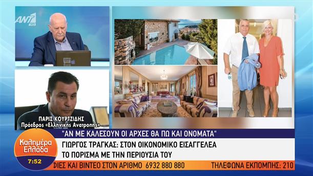 Πάρις Κουρτζίδης - Πρόεδρος "Ελληνικής Ανατροπής" – Καλημέρα Ελλάδα – 07/06/2022