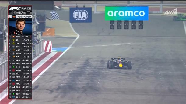 Ο Max Verstappen είναι ο νικητής του Grand Prix του Μπαχρέϊν