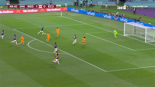 Ολλανδία – Εκουαδόρ |1-1 στο 49’