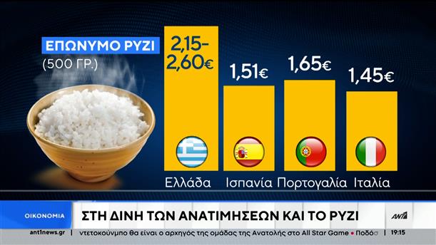 Ακρίβεια: «Χρυσάφι» πωλείται το ρύζι στην Ελλάδα