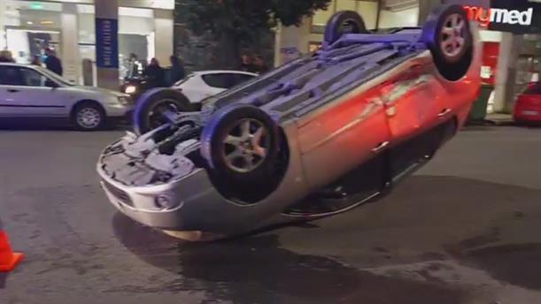 Τροχαίο ατύχημα στη Θεσσαλονίκη