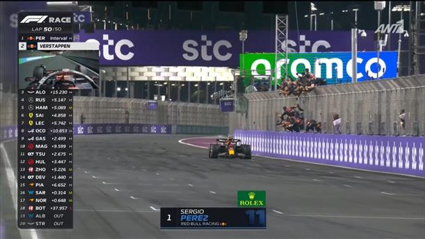 Ο Sergio Perez νικητής του GP Σαουδικής Αραβίας