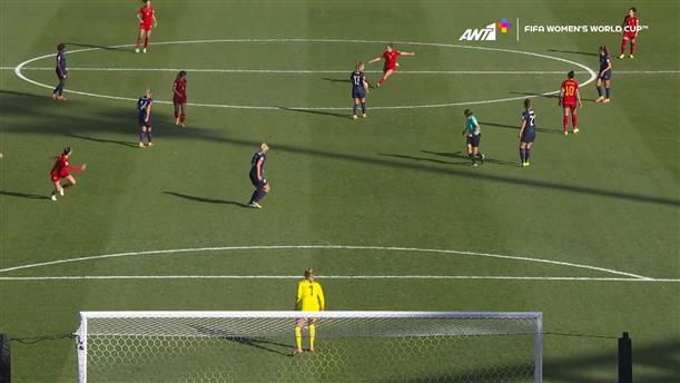 Ισπανία - Ολλανδία | "Άγγιξε" το γκολ από το κέντρο η Αμπεγέιρα!