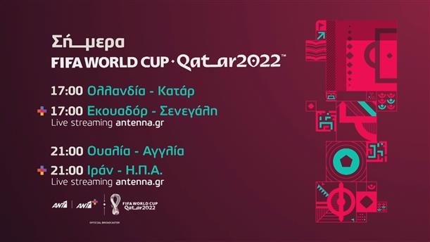 Fifa world cup Qatar 2022  - Τρίτη 29/11
