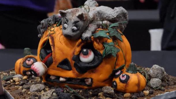 Λιχουδιές με «γεύση» Halloween στη μεγαλύτερη έκθεση αρτοποιίας στο Ηνωμένο Βασίλειο