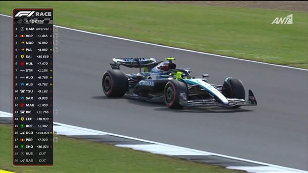 Ο Lewis Hamilton είναι ο νικητής του GP της Μεγάλης Βρετανίας