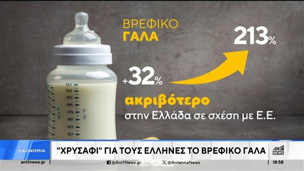 Βρεφικό γάλα: «Χρυσάφι» το πληρώνουν οι Έλληνες