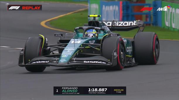 Ταχύτερος ο Alonso στο FP2