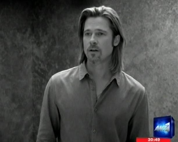 Ο Brad Pitt διαφημίζει το Chanel No5