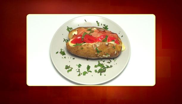 Πατάτες γεμιστές με γαλόπουλα και τυρί κρεμά του Μίλτου - Ορεκτικό - Επεισόδιο 102