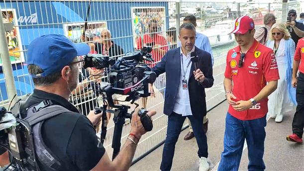 Ο Charles Leclerc έφτασε στα Paddock