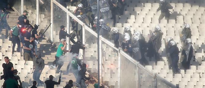 Παναθηναϊκός - ΠΑΟΚ: 17 συλλήψεις στον τελικό Κυπέλλου (εικόνες)