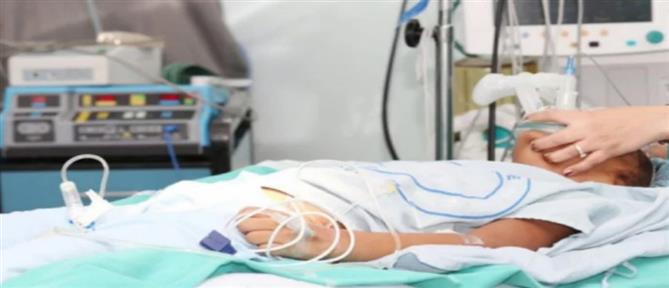 Ηράκλειο: διασωληνωμένη και σε καταστολή η 4χρονη που κόντεψε να πνιγεί από φιστίκι